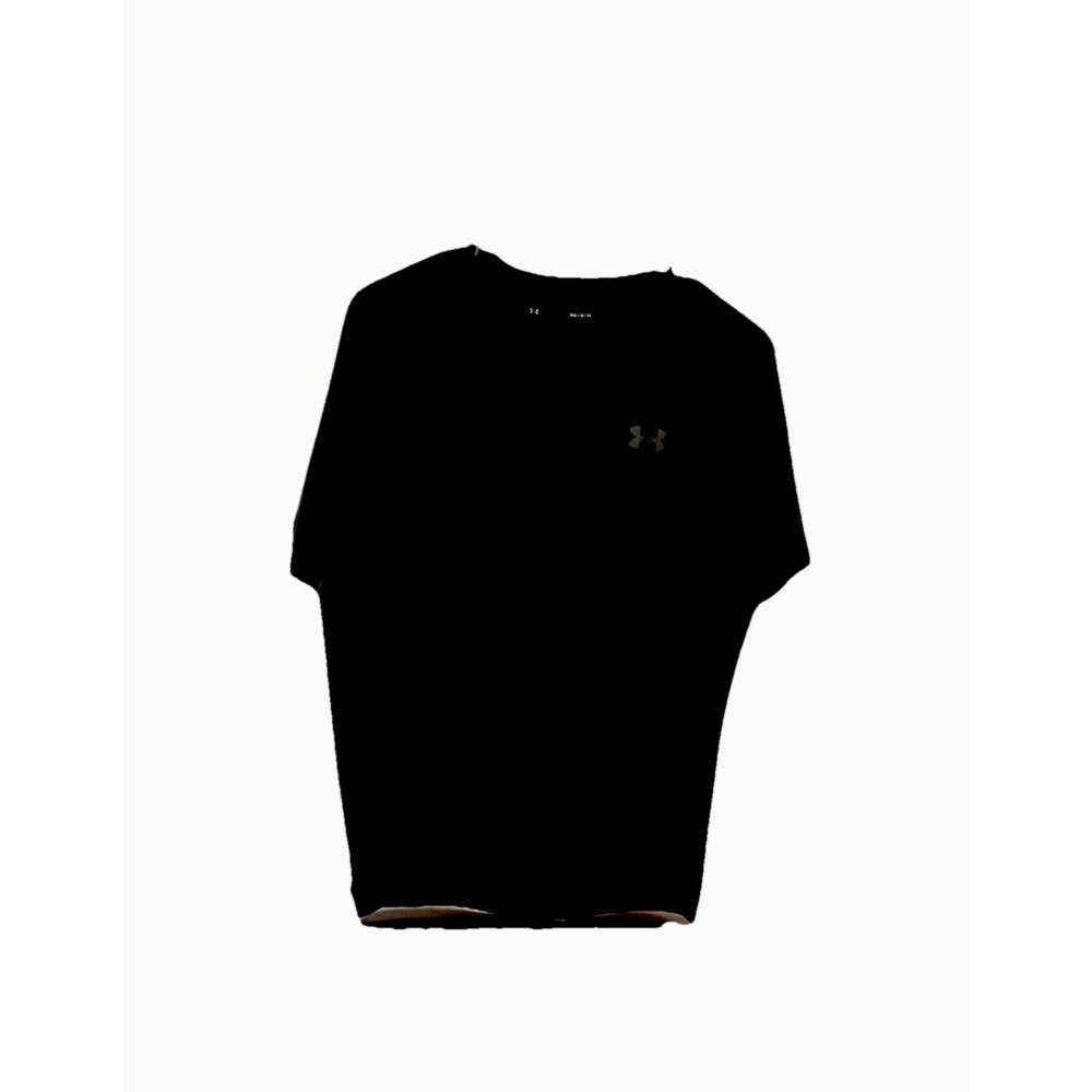 Under Armour BLACK/GRAPHITE Men's Tech 2.0 Short-Sleeve T-Shirt, M Excellent Con